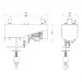 Elektroseilwinde 230V RSL, Zeichnung